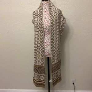 Cold water creek woven scarf